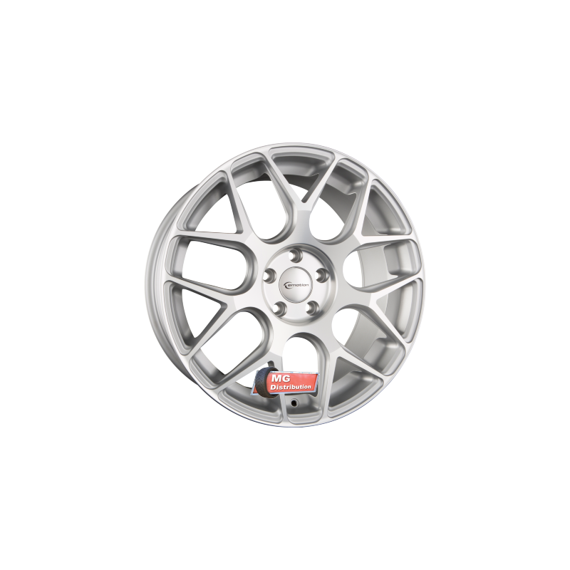 Jante EMOTION-WHEELS type MASH Silber Matt Frontpoliert