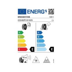 BRIDGESTONE: BRIDGEST BL-ICE 225/60 R18 100S