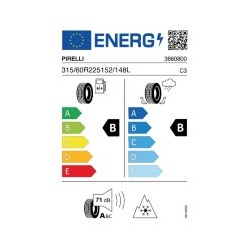 PIRELLI: PIRELLI TH:01P 315/60R225 152/148L