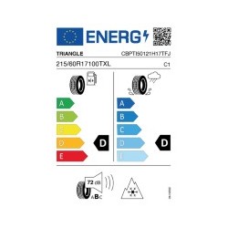 TRIANGLE: TRIANGLE TI501 215/60 R17 100T XL